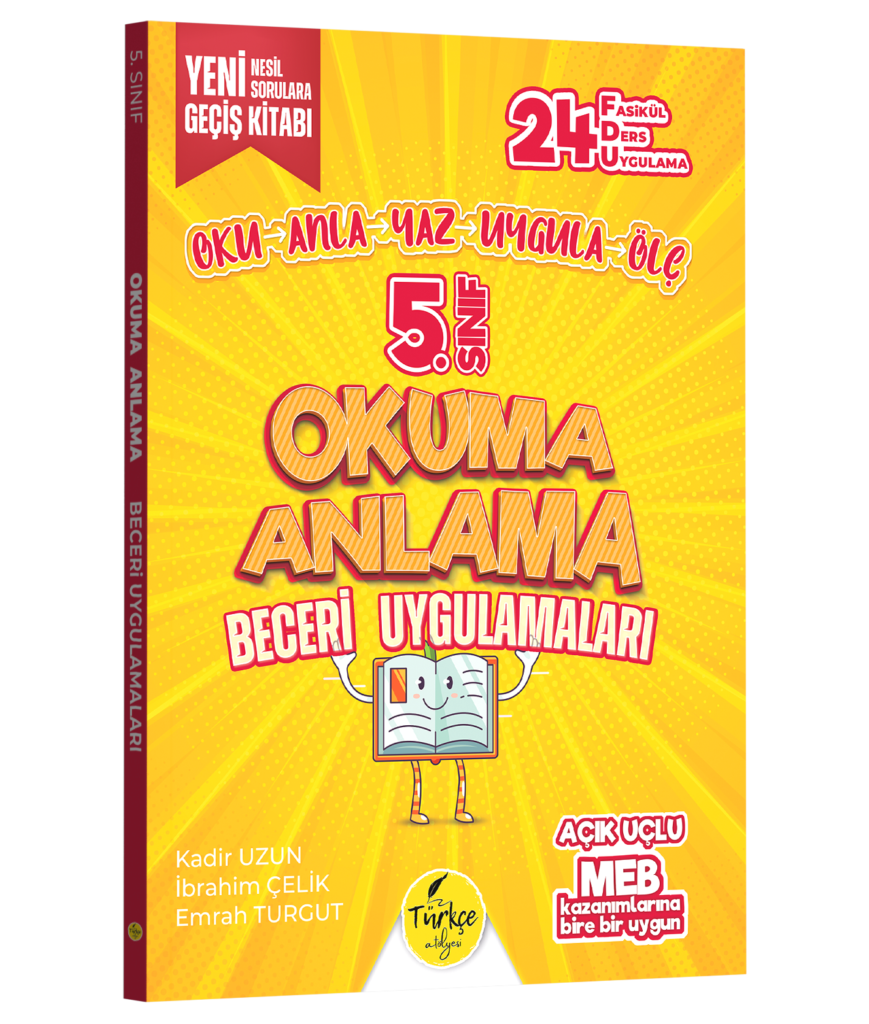 5. SINIF OKUMA ANLAMA BECERİ KİTABI İÇERİK TANITIMI