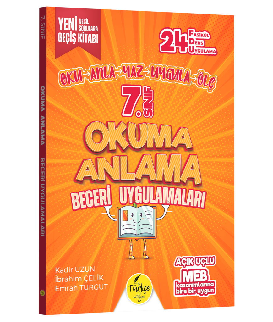 7. SINIF OKUMA ANLAMA BECERİ KİTABI İÇERİK TANITIMI