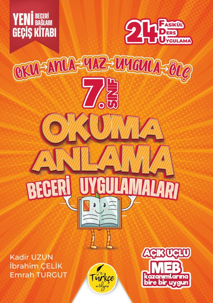 7 SINIF OKUMA ANLAMA BECERİ KİTABI İÇERİK TANITIMI